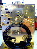 backplate of Grand-Sonnerie carriage clock